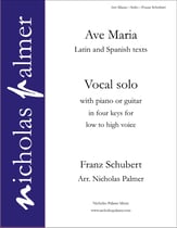 Ave Maria  Vocal Solo & Collections sheet music cover